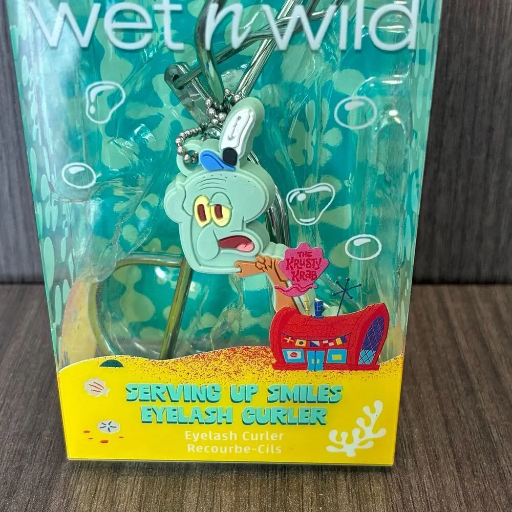 SpongeBob SquarePants Wet N Wild Limited Edition Squidward Eyelash Curler New